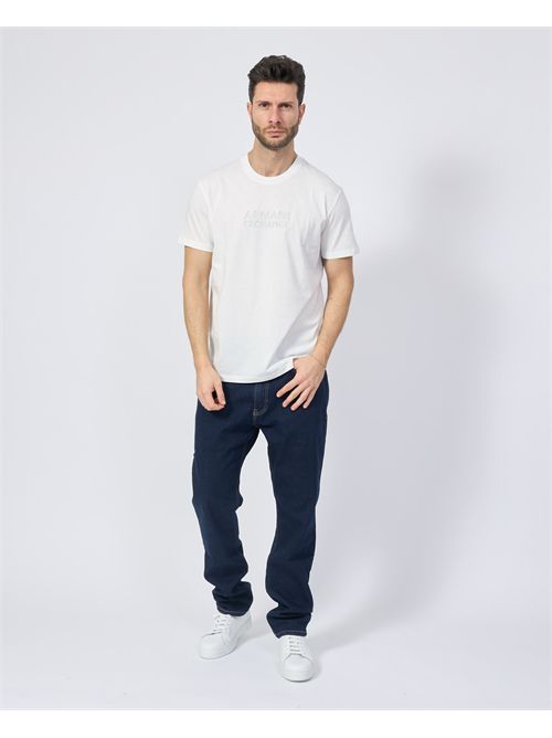 T-shirt girocollo Armani Exchange in cotone ARMANI EXCHANGE | XM000553-AF10334U0009